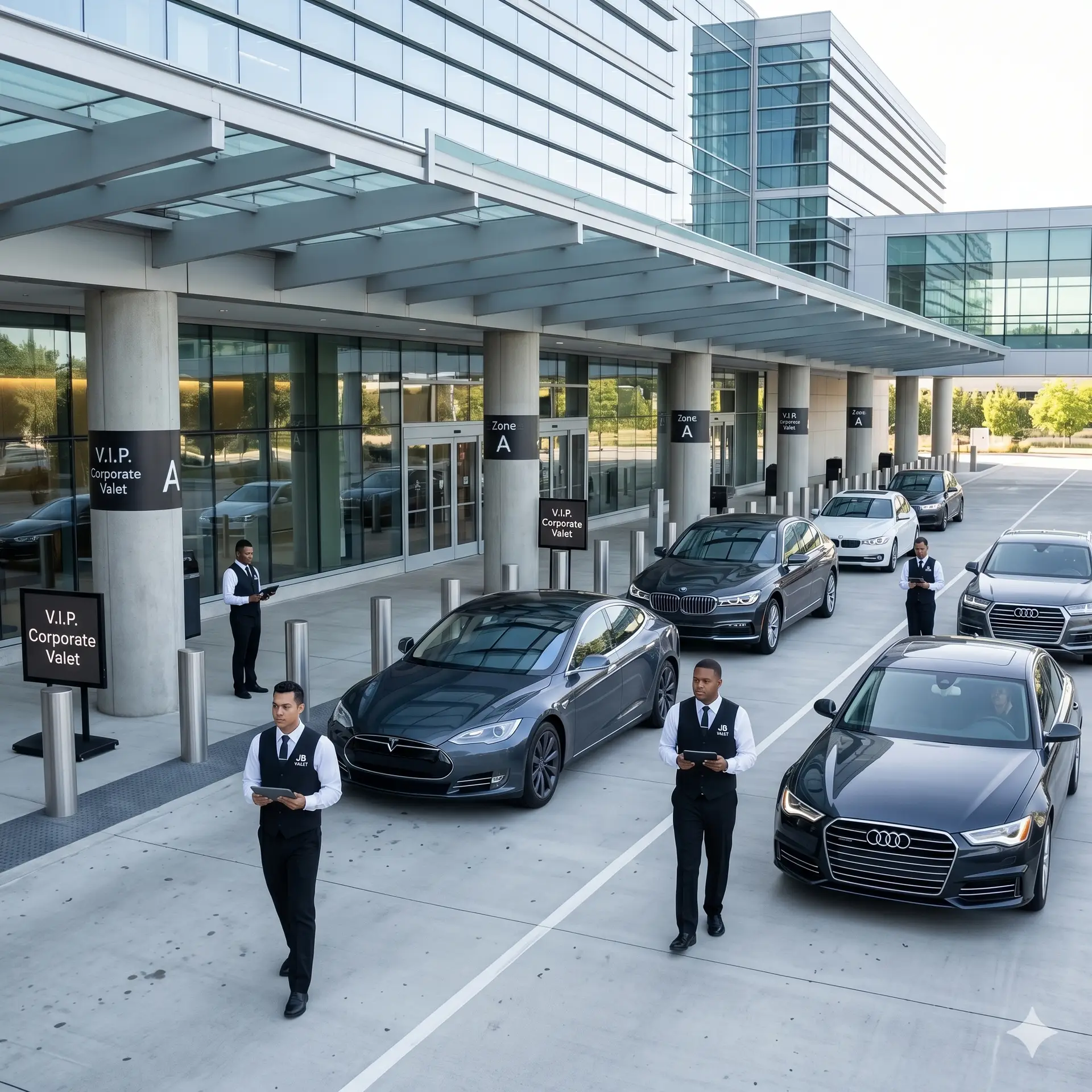 corporate event parking