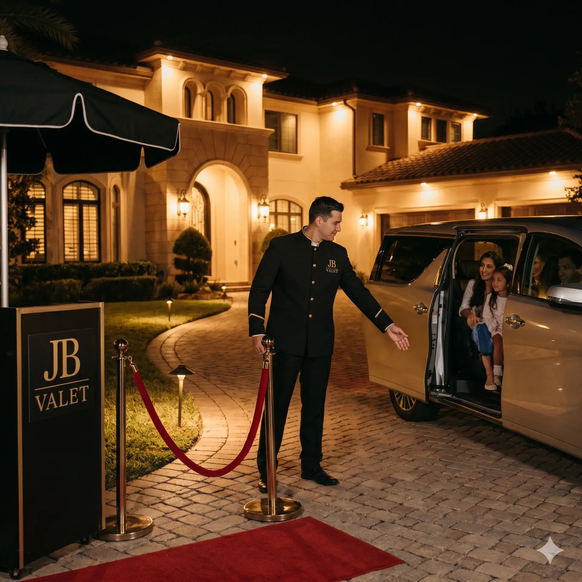 hotel valet service
