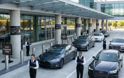 corporate event parking