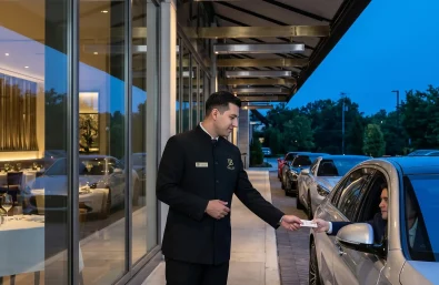 restaurant valet parking